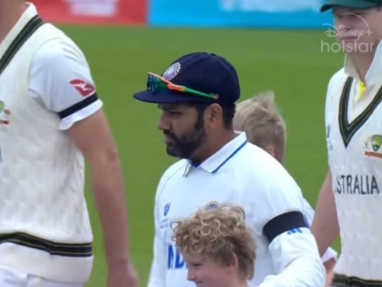 wtc final India and australia black armbands