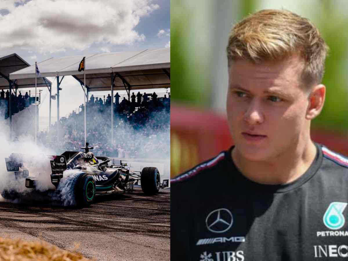 “Stay away from mick” – Fans react as Haas F1 team opens up old wounds following Mick Schumacher’s donuts with a Mercedes at Goodwood