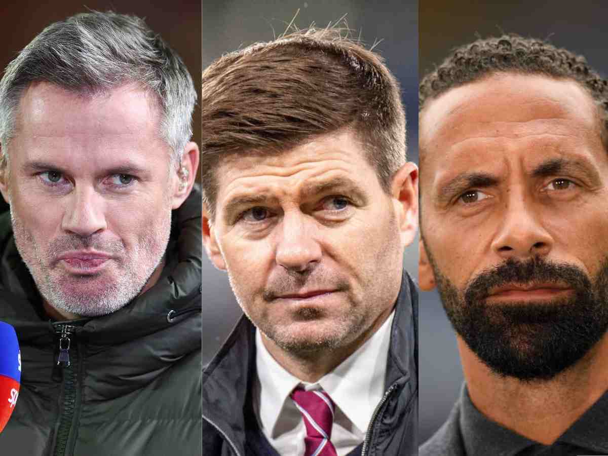 “You used to carry his boots and his bags,” Manchester United legend launches attack on Jamie Carragher after Steven Gerrard accepts Saudi offer