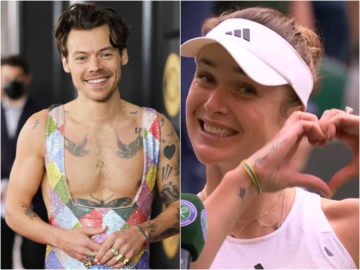 Harry Styles invites Elina Svitolina to his remaining concerts after she missed his show due to unexpected Wimbledon run