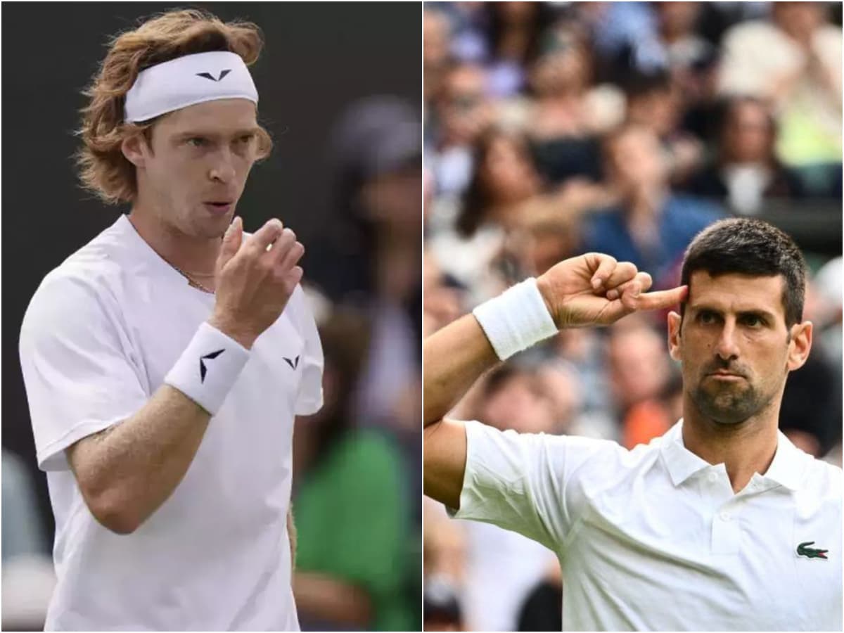 “Not gonna happen,” Novak Djokovic WARNS Andrey Rublev to not dream of a maiden Grand Slam semi-final