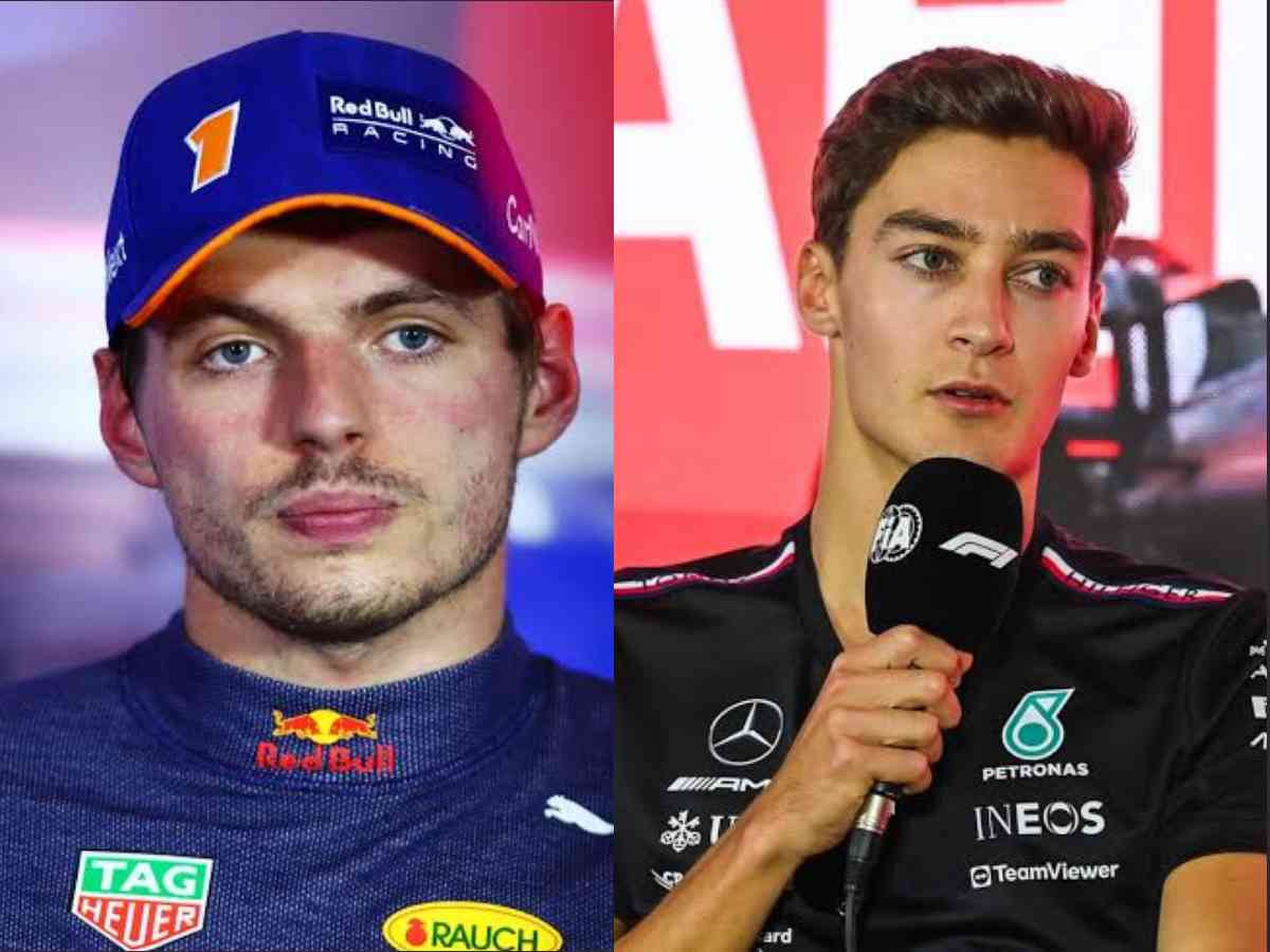 “He wants more money,” George Russell blatantly accuses Max Verstappen for using potential retirement as a negotiation tactic