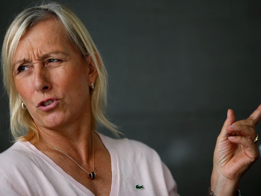 Martina Navratilova (Source: Twitter)