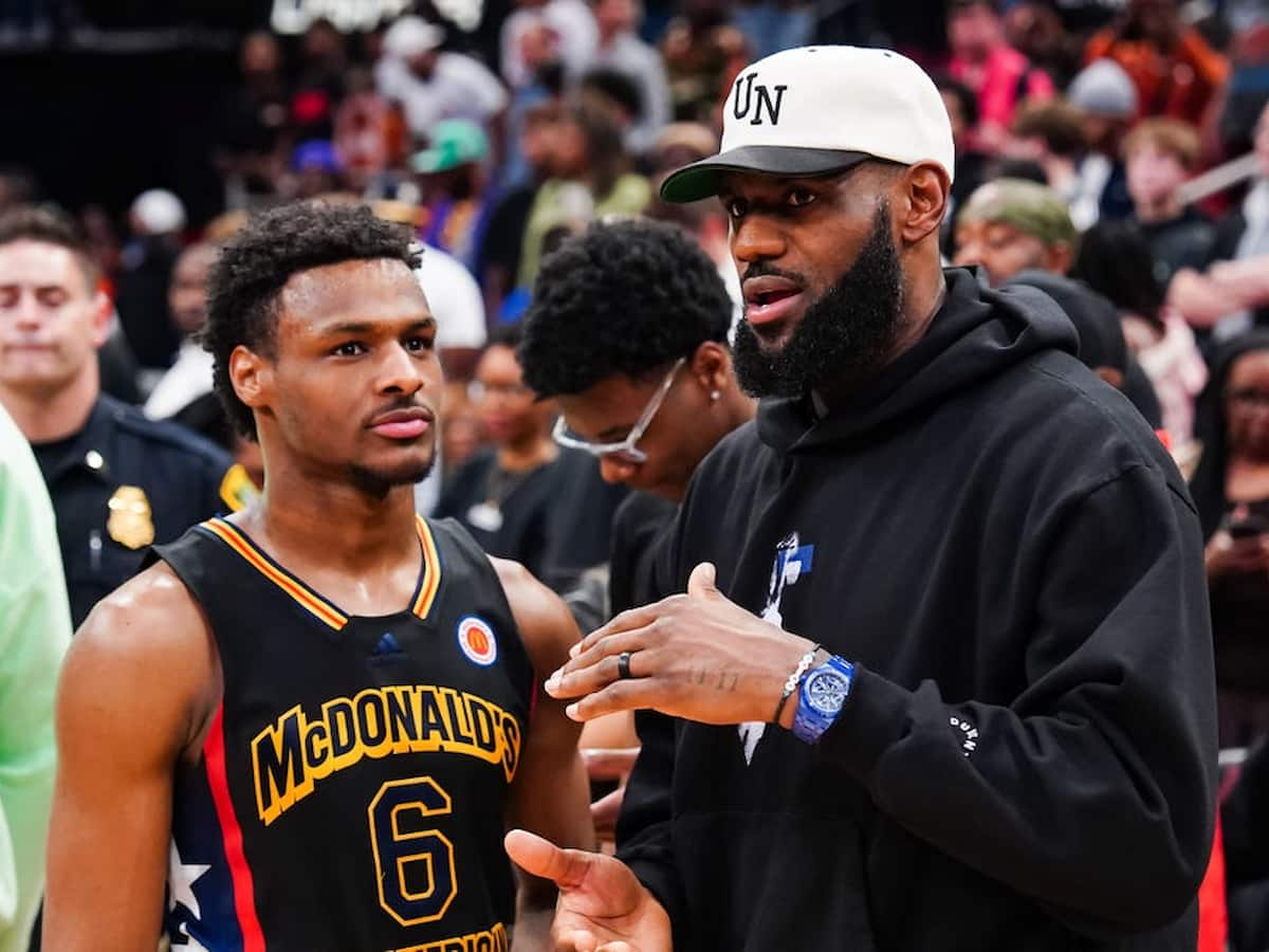 LeBron James’ son Bronny James COLLAPSES on the court after suffering from CARDIAC ARREST