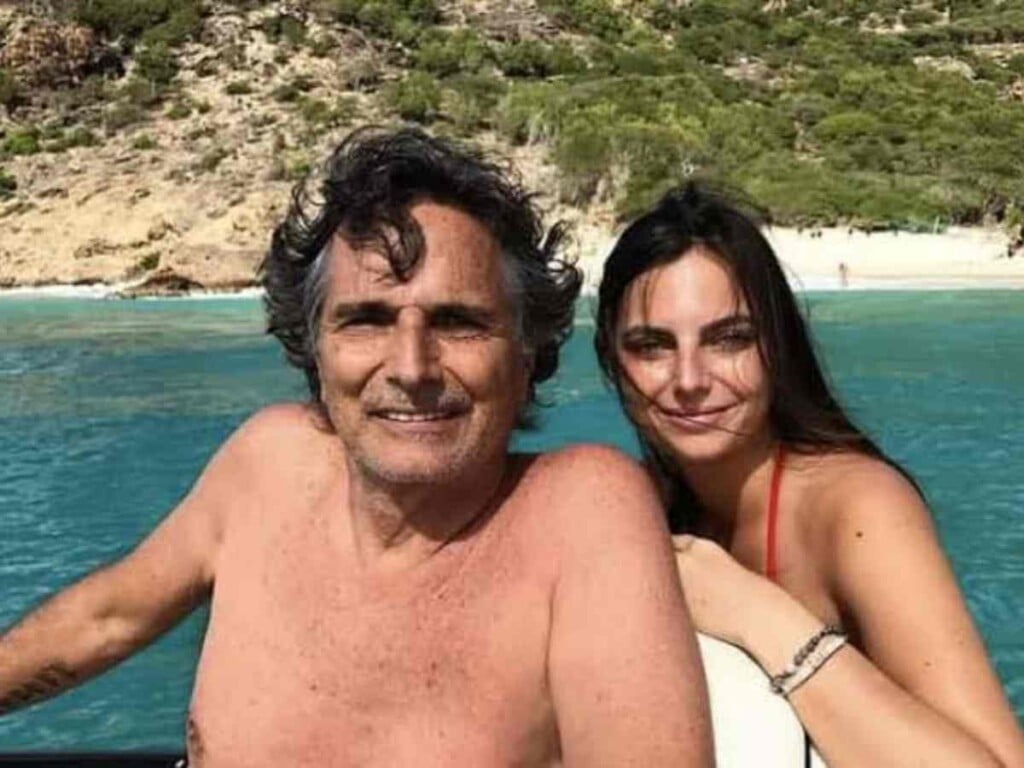 Nelson Piquet with Kelly Piquet