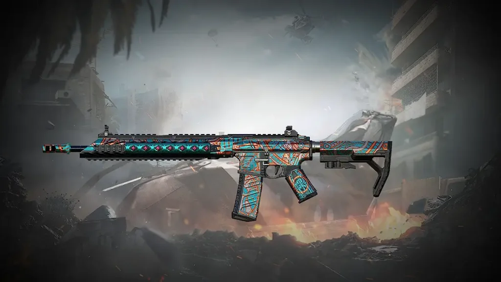 How to get M4 Tribal Weapon Blueprint in Call Of Duty Mobile?