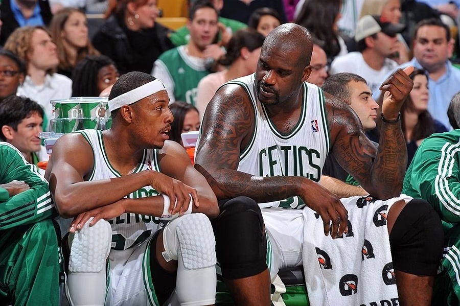 “Didn’t need much from him” – Paul Pierce claims he would have CARRIED Shaquille O’Neal to NBA title during time with Celtics