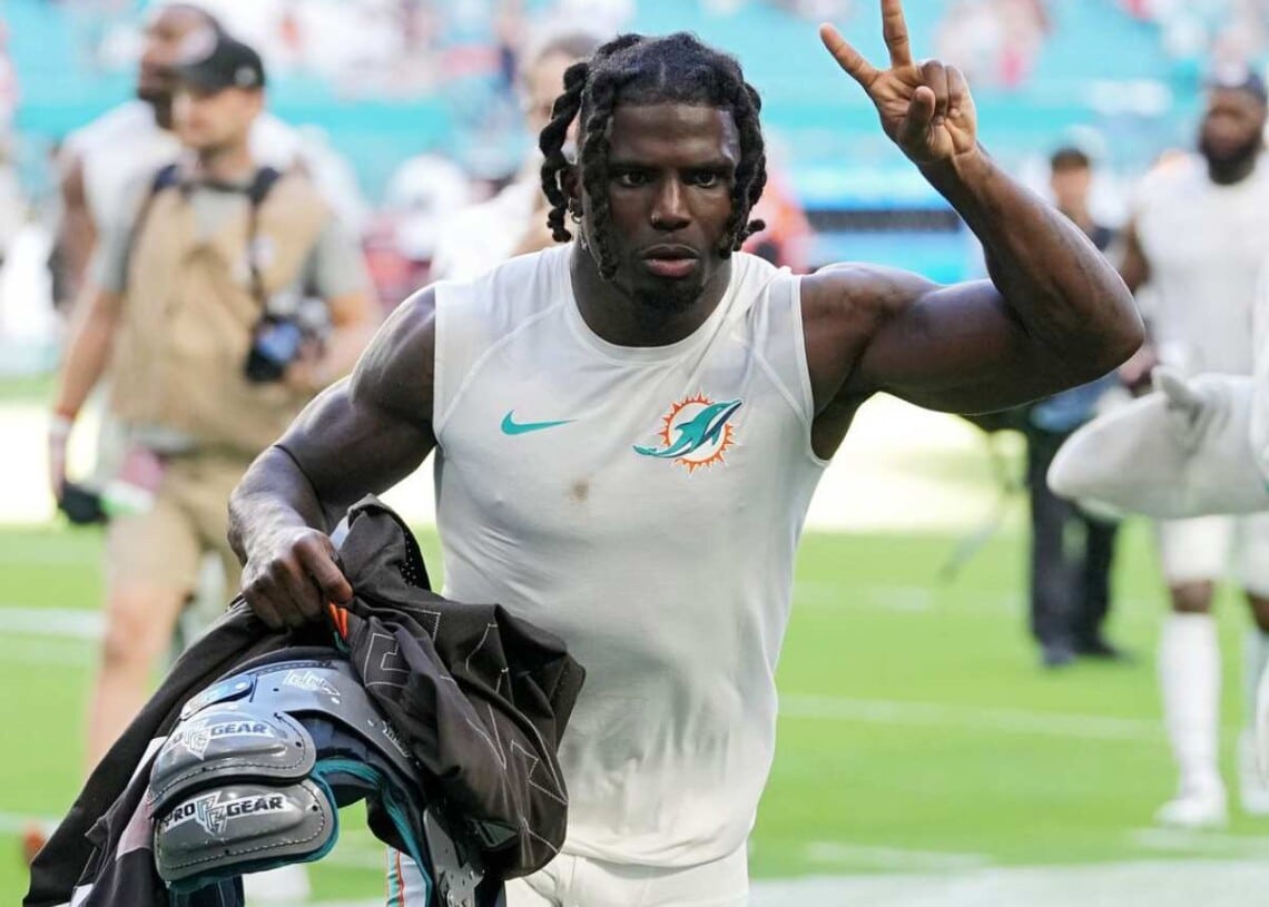 Tyreek Hill VOWS to break the 2000 yards WR barrier this season claiming he’ll win a Super Bowl for Miami