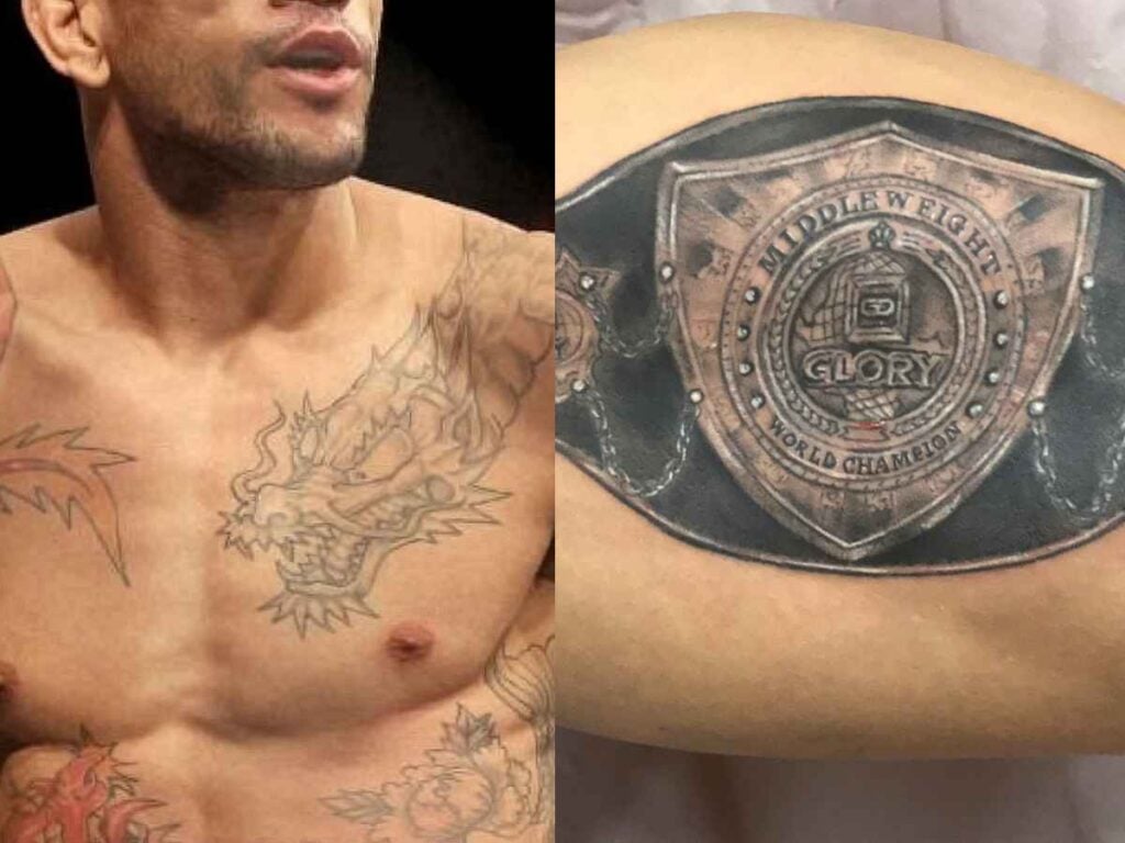 Alex Pereira Tattoo What is the meaning behind UFC star Poatan's