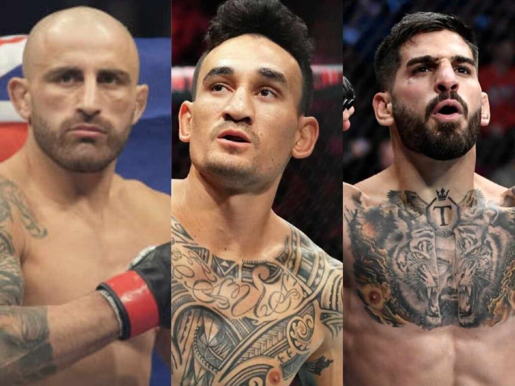 Alexander Volkanovski, Max Holloway, Ilia Topuria