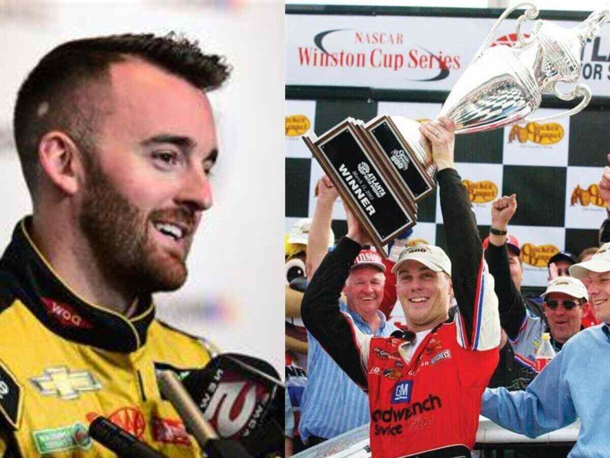 WATCH: Austin Dillon shares a heartfelt story about his mother bursting into tears after Kevin Harvick’s iconic 2001 Atlanta win