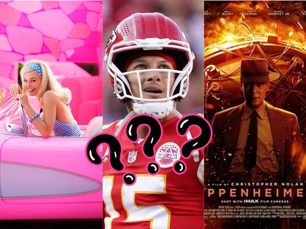 Barbie or Oppenheimer? Patrick Mahomes, Kirk Cousins, and other NFL stars face the toughest movie night dilemma