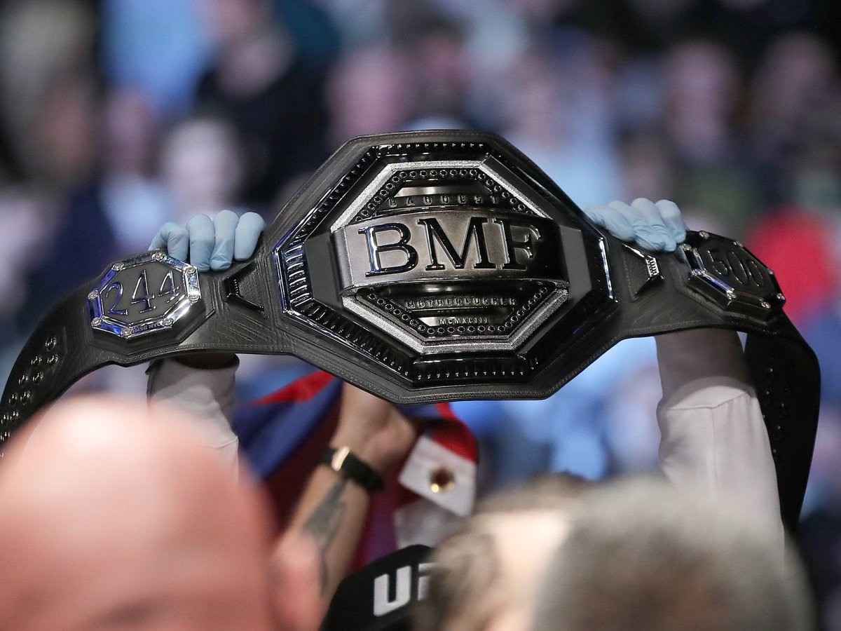 What is the BMF belt? What does it stand for, and will it be on the line at UFC 291?