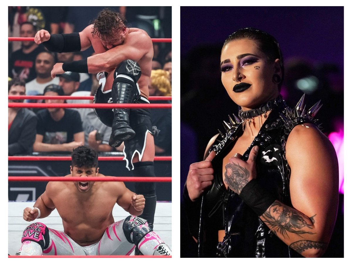 WATCH: Buddy Matthews destroys AEW Superstar for taking an NSFW dig at her real-life girlfriend Rhea Ripley