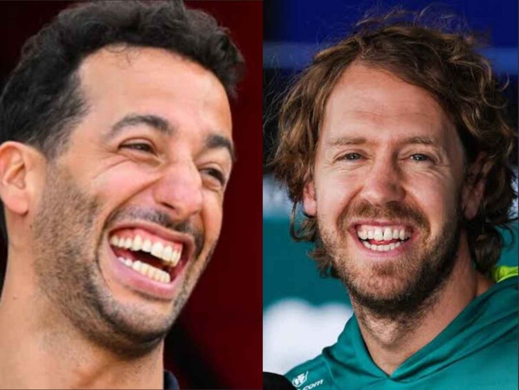 WATCH: Sebastian Vettel surprises Daniel Ricciardo in the Red Bull ...