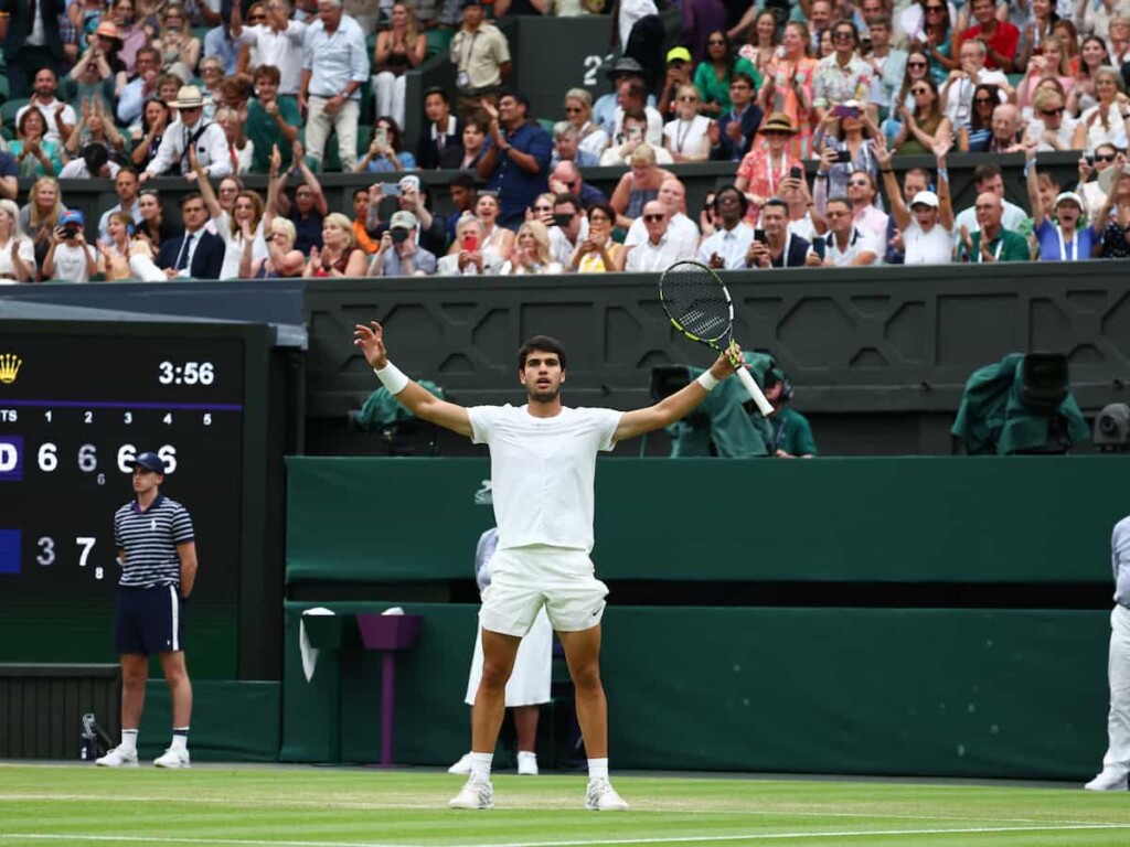 Carlos Alcaraz makes a comeback for the ages as he stops Novak Djokovic