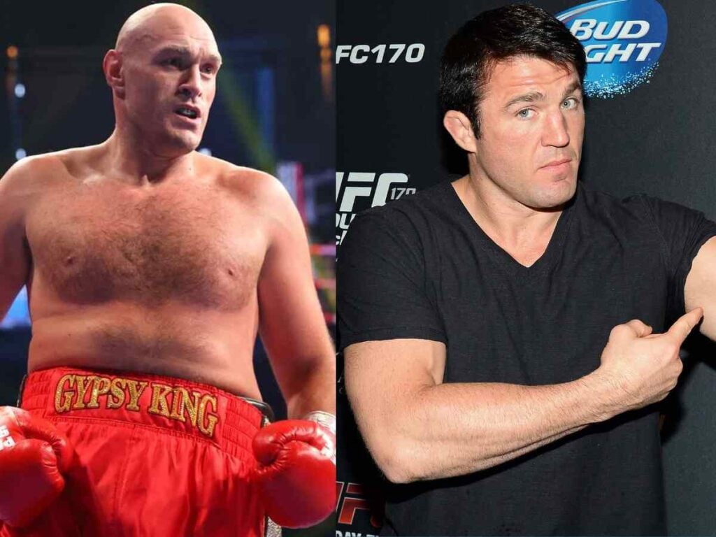 Chael Sonnen calls Tyson Fury a bully