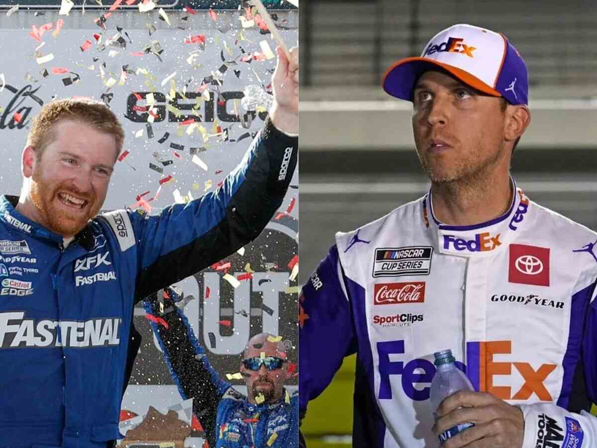 Denny Hamlin laments the ‘bad driving’ at Richmond as Chris Buescher steals the spotlight