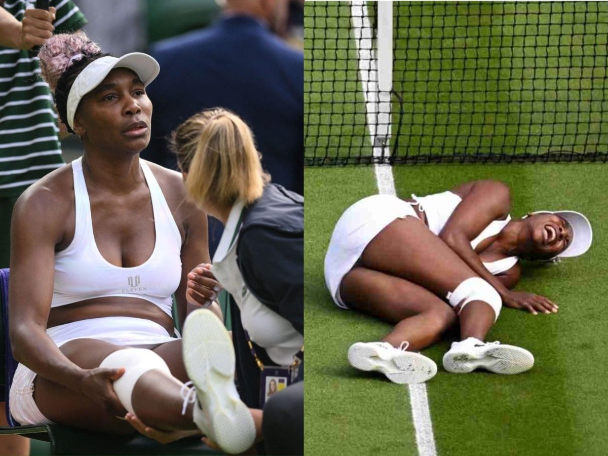 WATCH: Venus Williams screams in extreme pain after slipping at the Wimbledon 2023, Elina Svitolina and the chair umpire rush to her rescue