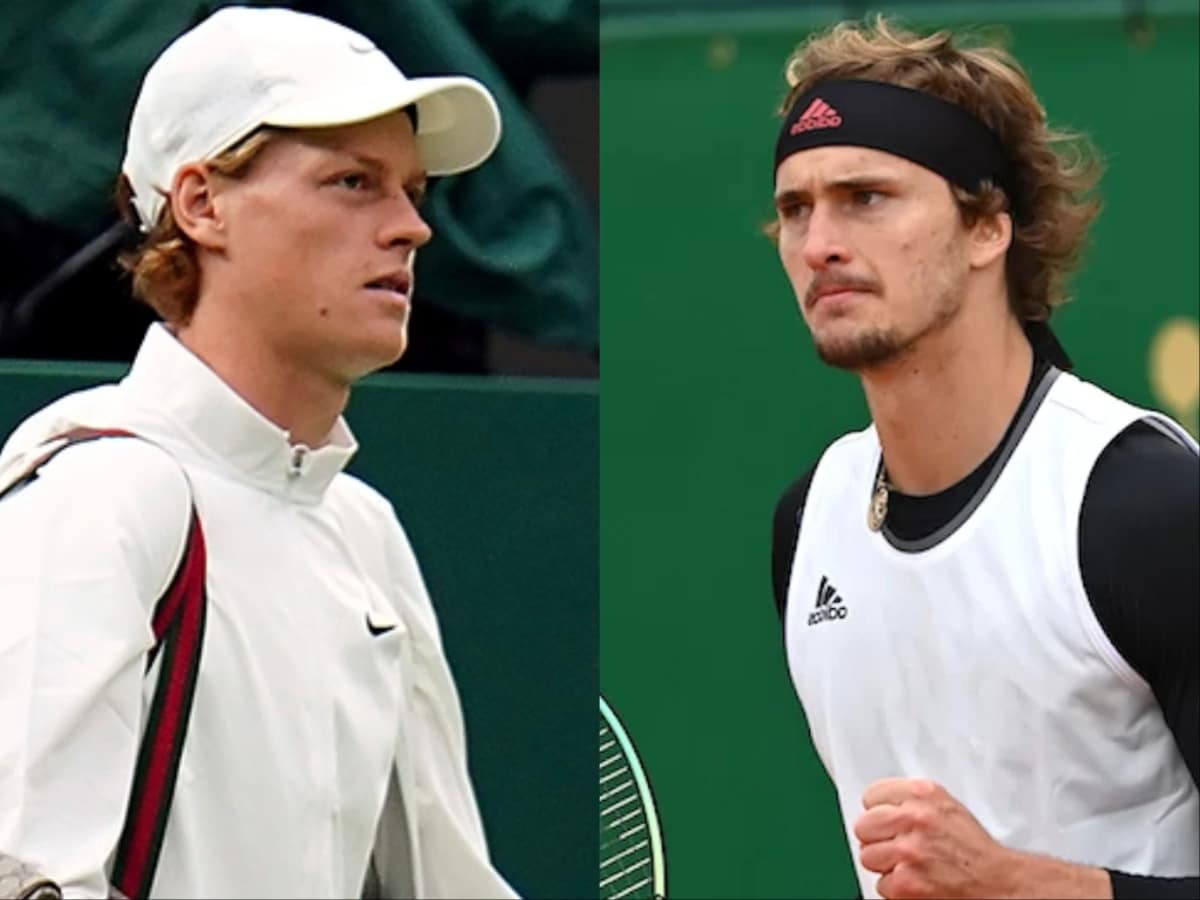 Alexander Zverev questions Jannik Sinner’s match being scheduled on Centre Court while him and Matteo Berrettini play on smaller courts at Wimbledon