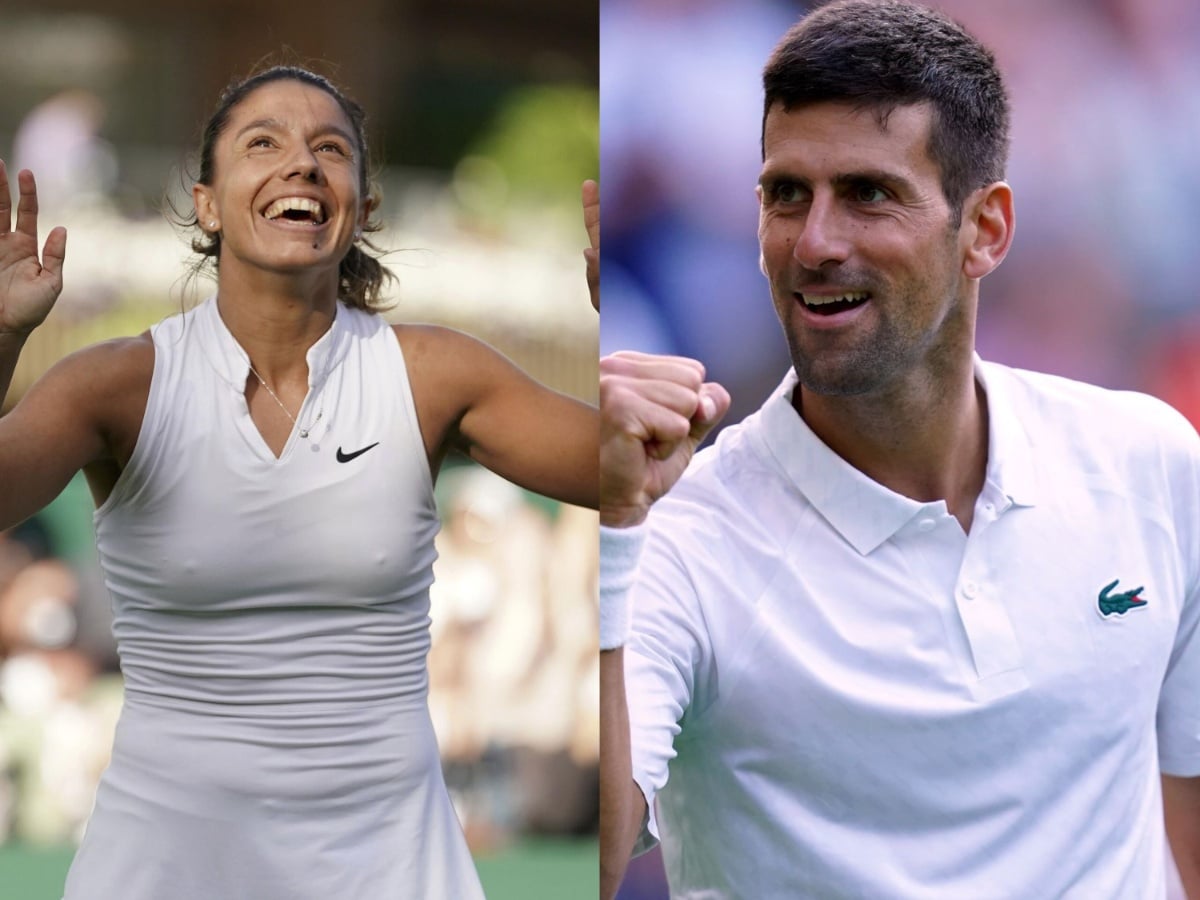 Novak Djokovic meeting leaves Serbian pro Natalija Stevanovic ‘crying like rain’ at Wimbledon as she praises her idol for modesty