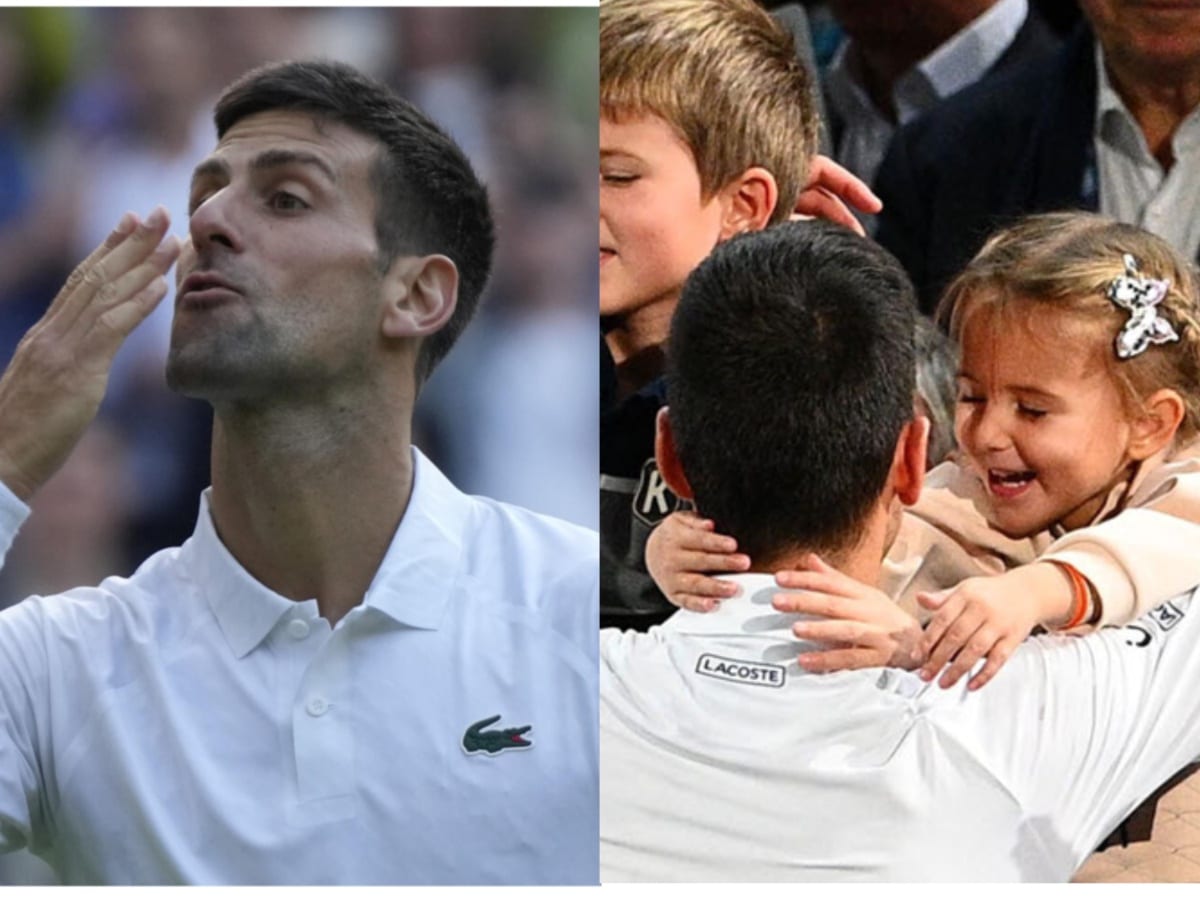 WATCH: Novak Djokovic eager to tease his daughter Tara after beating her ‘favorite’ Andrey Rublev at the Wimbledon