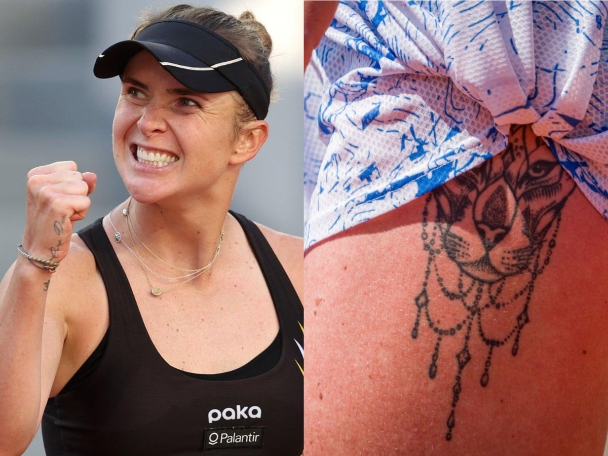 Elina Svitolina's tattoos How many tattoos does the former World No. 3