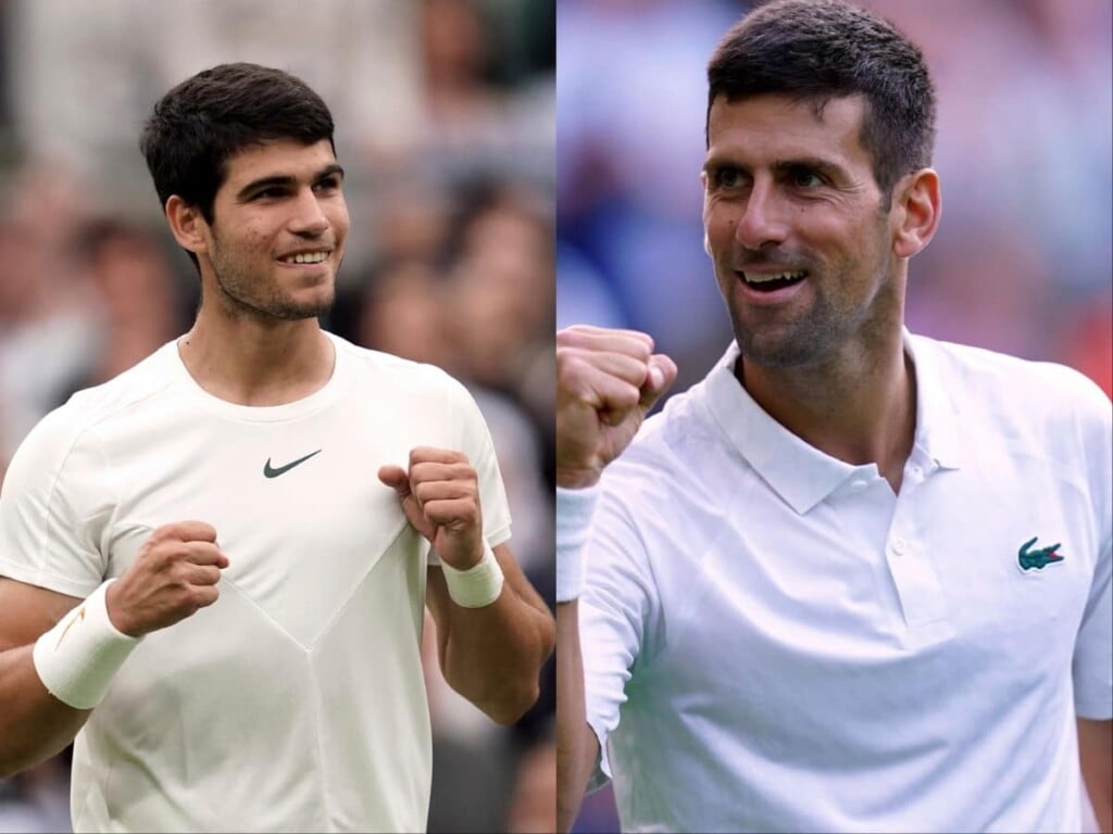 Carlos Alcaraz, Novak Djokovic