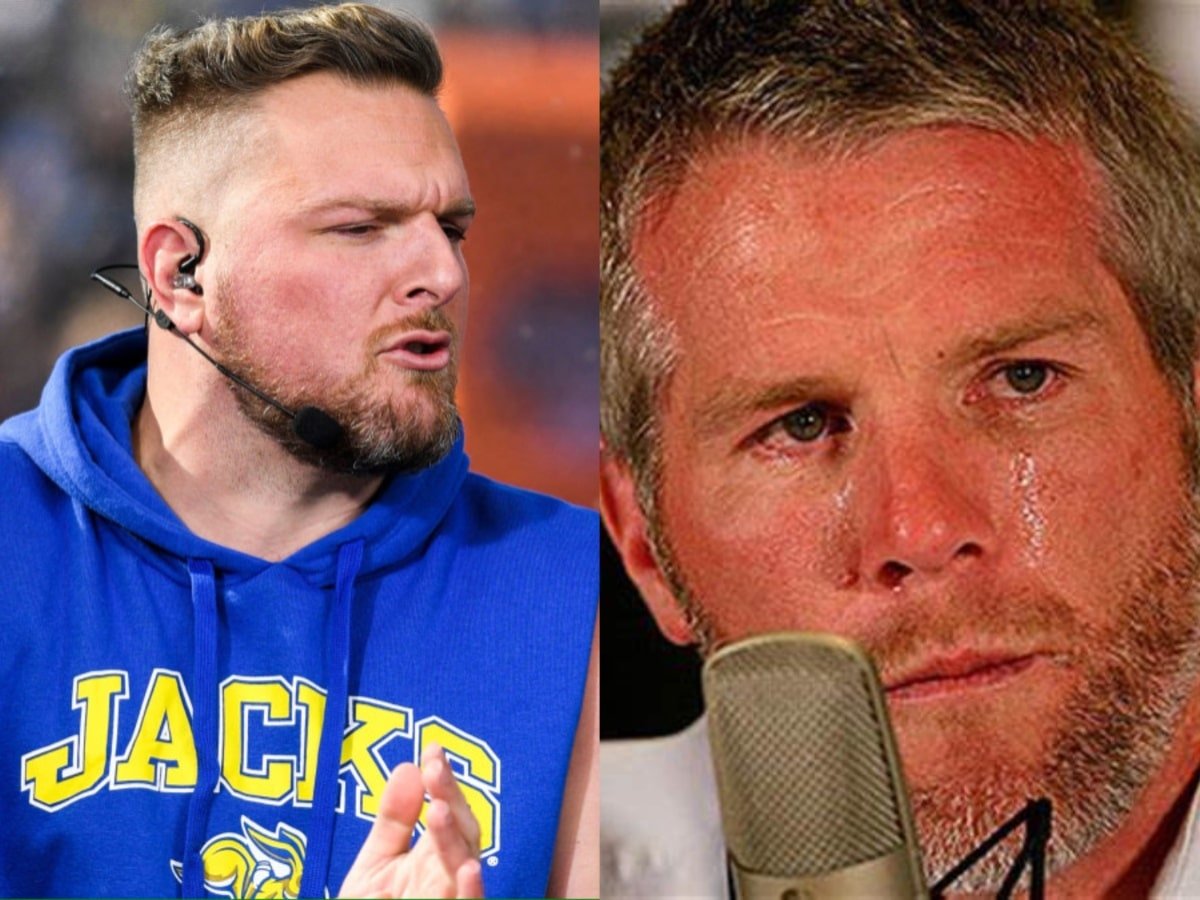 Pat McAfee MERCILESSLY troll Brett Favre with a lawsuit joke during ESPY Awards as Shannon Sharpe and Skip Bayless got dragged too