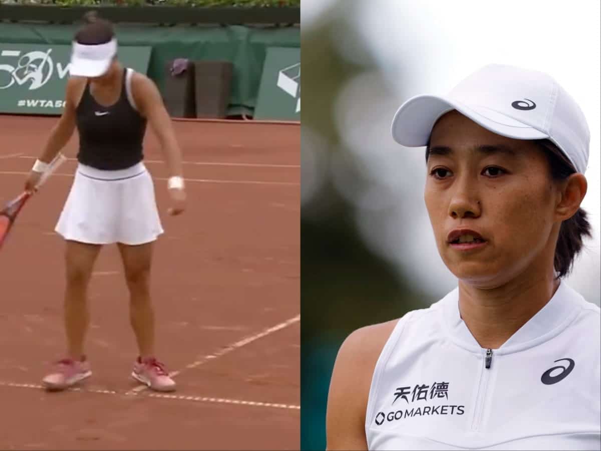 WATCH: Shuai Zhang retires due to ‘Panic Attack’ after altercation with chair umpire as opponent Kiara Toth erases marks to STEAL a point