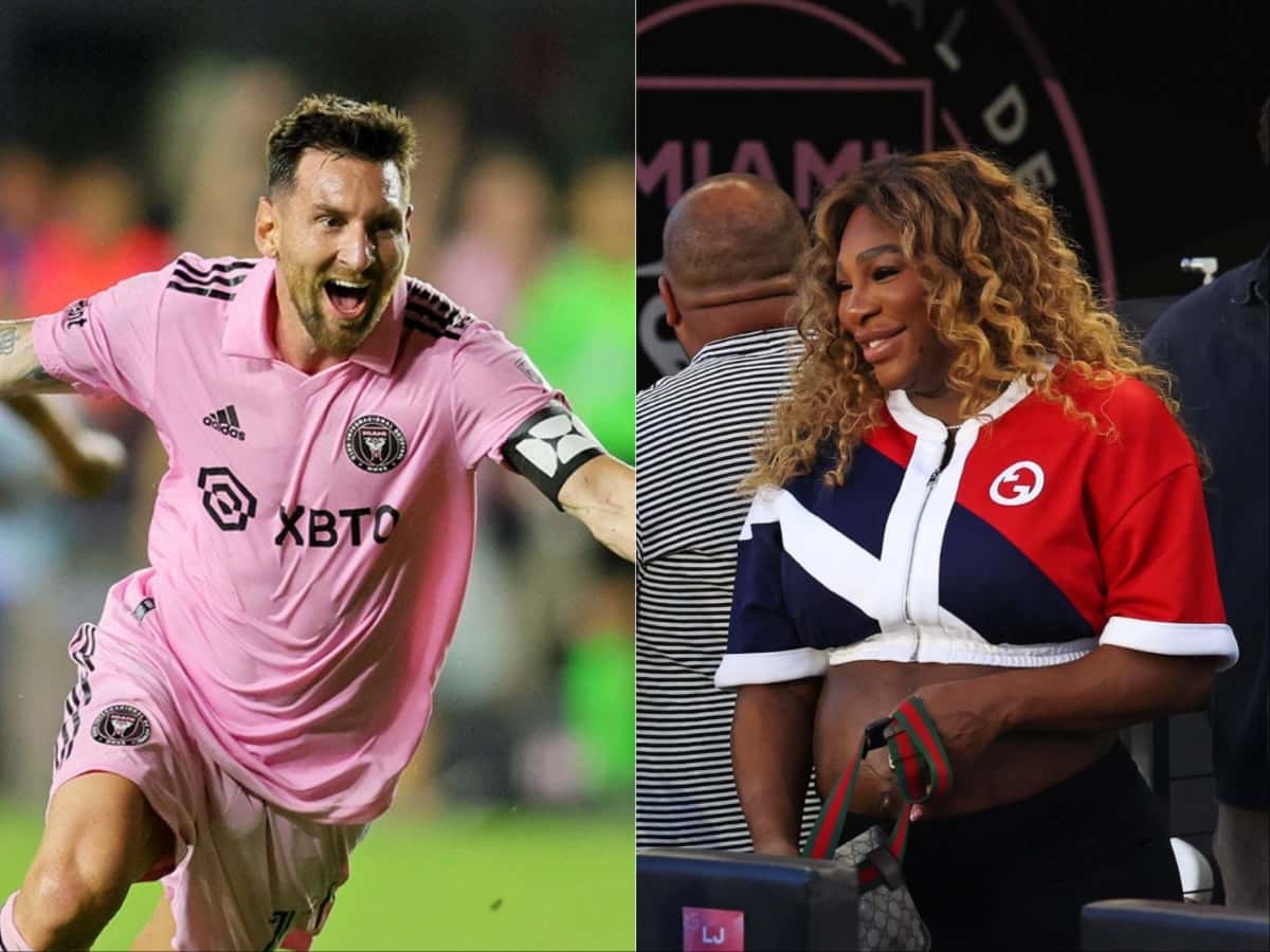 “Who is this garbage??”- Serena Williams faces hurtful comments on Twitter over her pregnant body after attending Lionel Messi’s MLS debut game