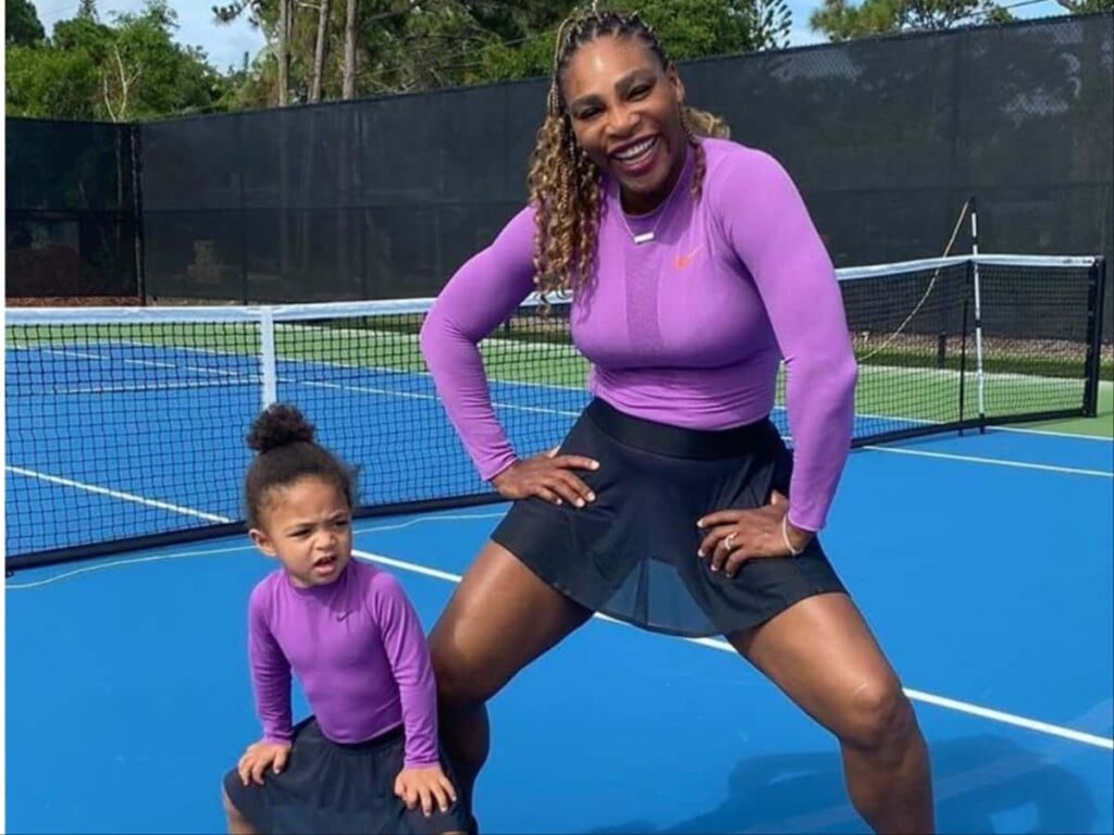 Olympia and Serena Williams