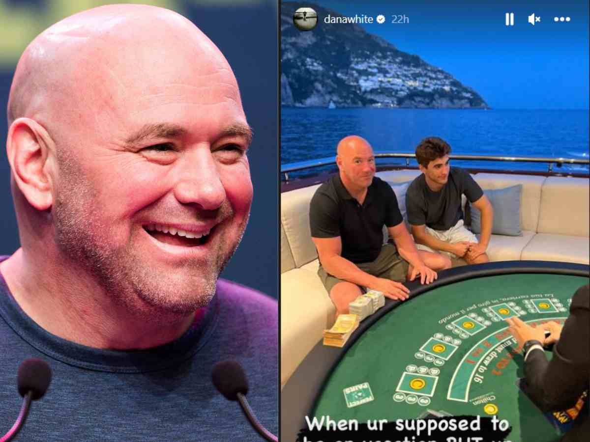 To celebrate 54th birthday, ‘Sick f**k’ Dana White skips UFC 291 to do THIS with son