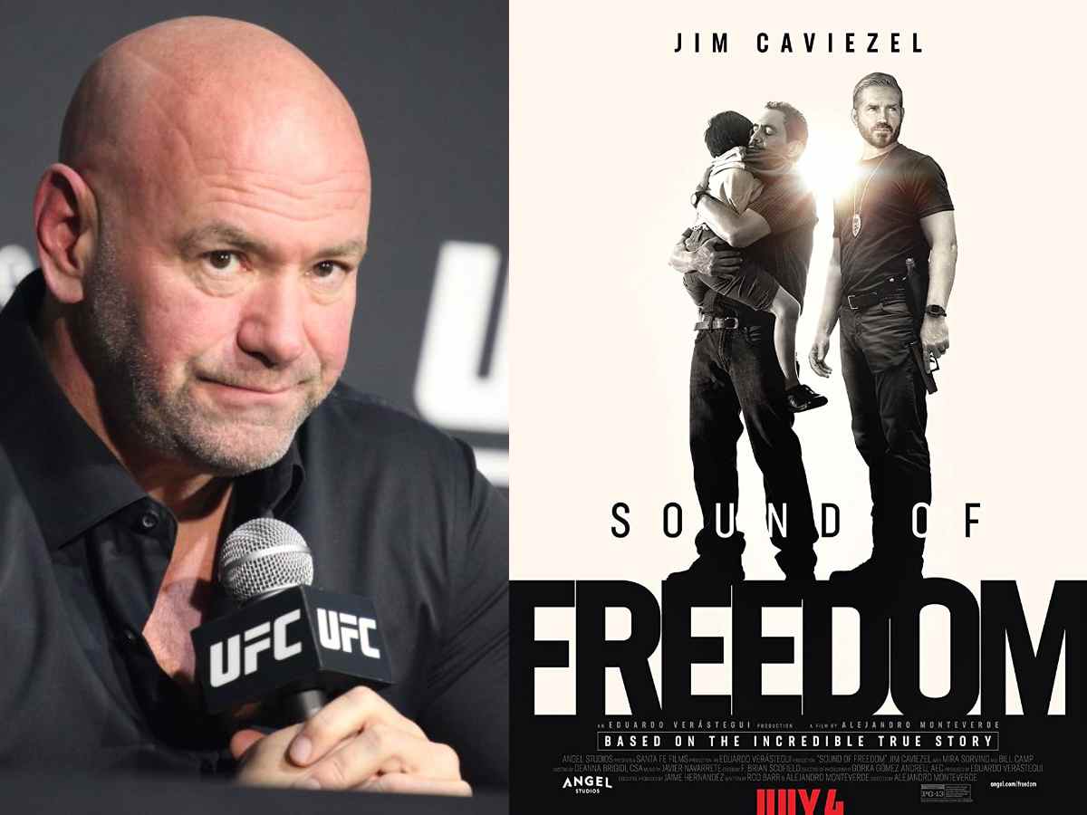 “Disgusting, horrific issue,” $500 million worth UFC boss Dana White gives out free tickets to Sound of Freedom movie about human trafficking