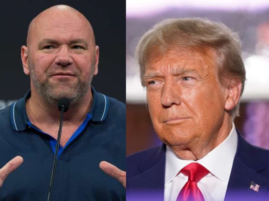 Dana White on his relations with Donald Trump