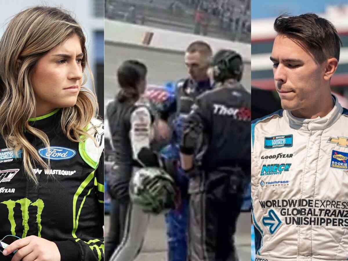 WATCH: “He just wants to be on her youtube”- Fans react as Dean Thompson confronts Hailie Deegan after Truck Series regular-season finale at Richmond 