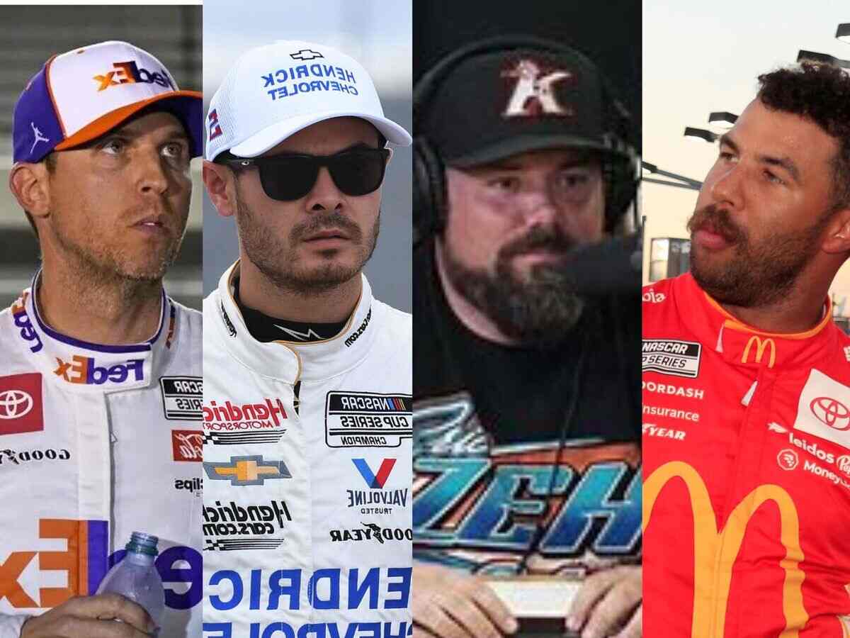 Bubba Wallace’s spotter warns boss Denny Hamlin of an INEVITABLE payback from Kyle Larson