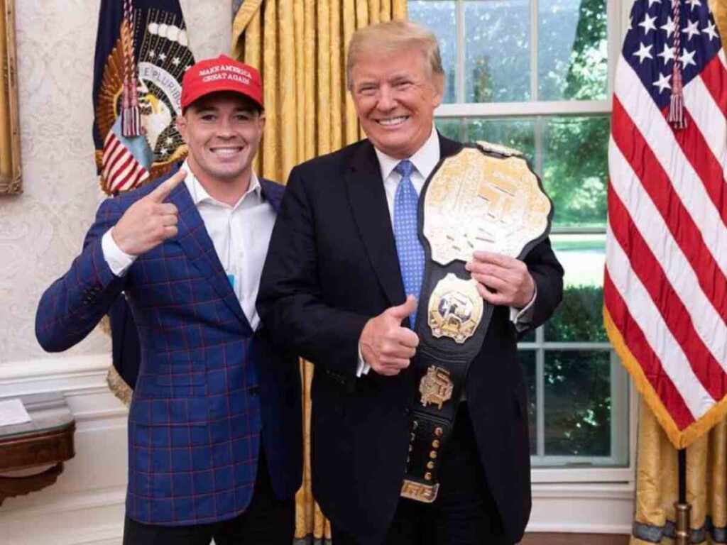 Colby Covington on his reason to support Donald Trump