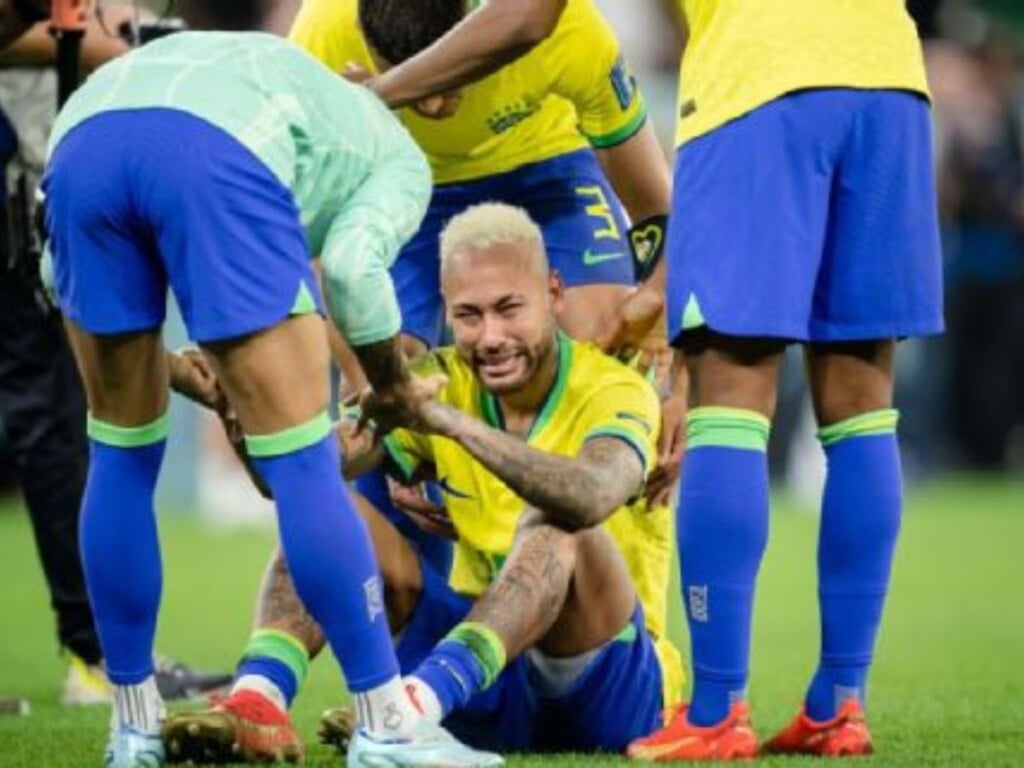 Neymar after Brazil's Loss