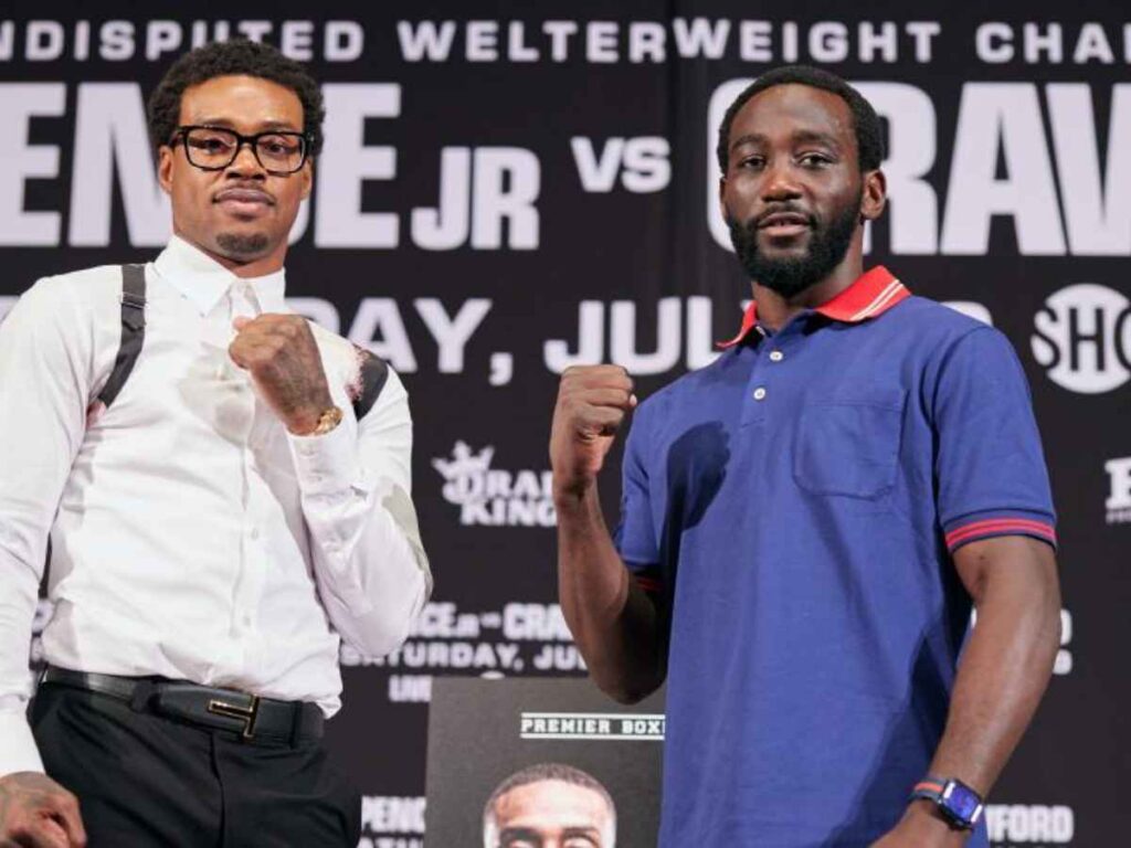 Errol Spence Jr vs Terence Crawford 1