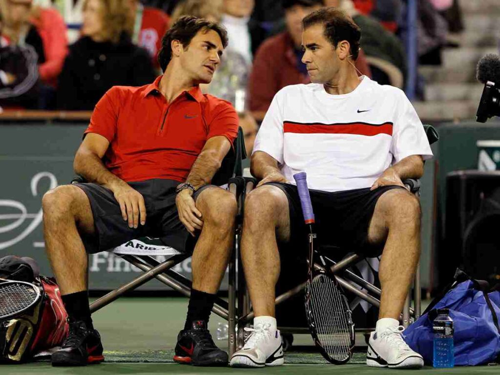 Federer and Sampras