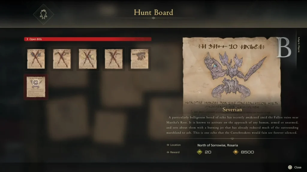 How to unlock Hunt Board in Final Fantasy 16