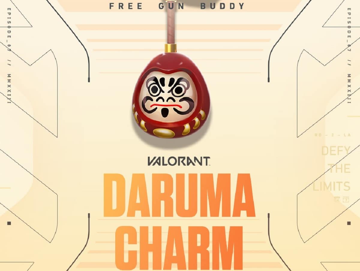 How to get Daruma Charm gun buddy in Valorant?