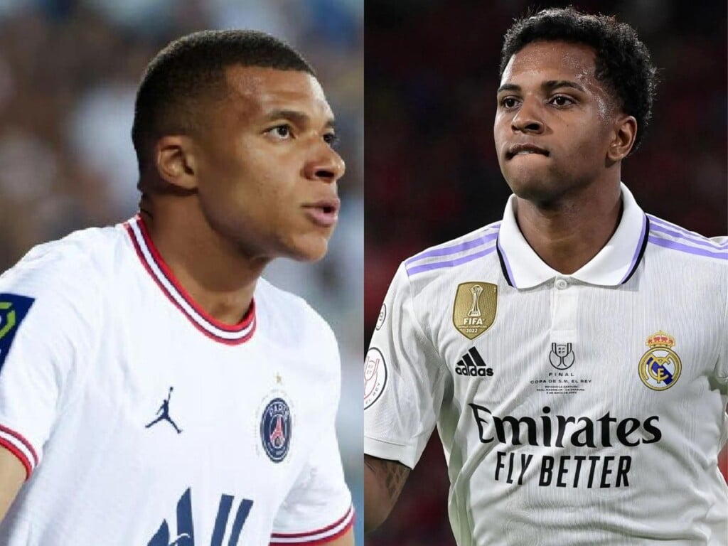 Mbappe and Rodrygo.