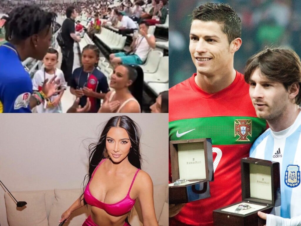 Speed makes Kim Kardashian choose between Lionel Messi and Cristiano Ronaldo. (credits-GOAL)