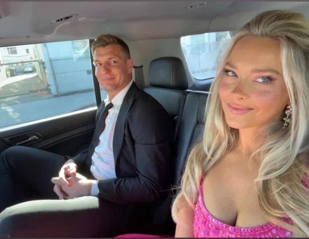 Camille Kostek SIZZLES in a hot ‘pink’ dress for Barbie premiere as she flaunts her ‘Ken doll’ boyfriend Rob Gronkowski