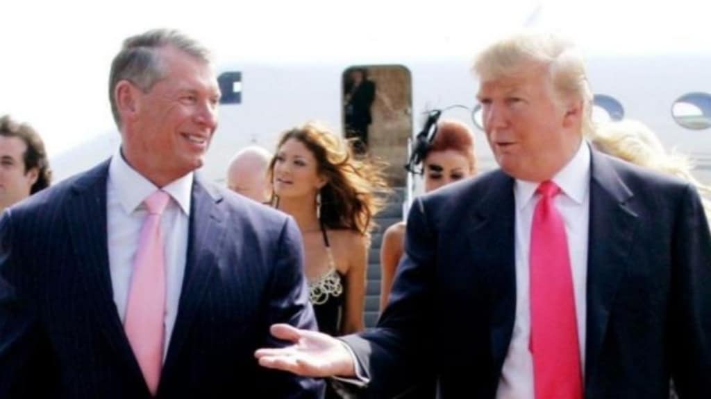 Vince McMahon and Donald Trump