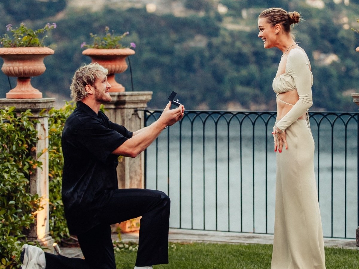 Watch: WWE Superstar Logan Paul in tears as he proposes his best friend Nina Agdal