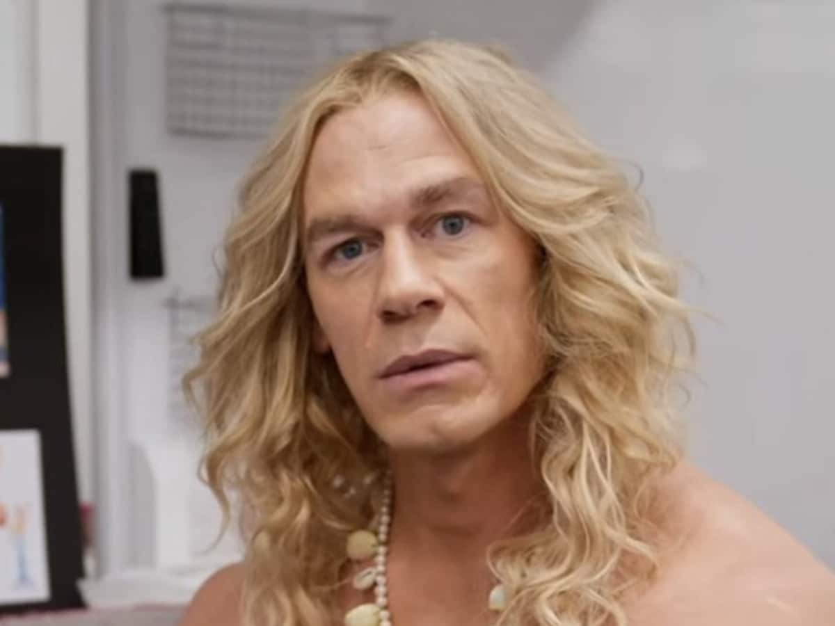 “Cena getting the hair transplant he needed” – Fans shocked by John Cena’s first look as Kenmaid in Margot Robbie starrer Barbie