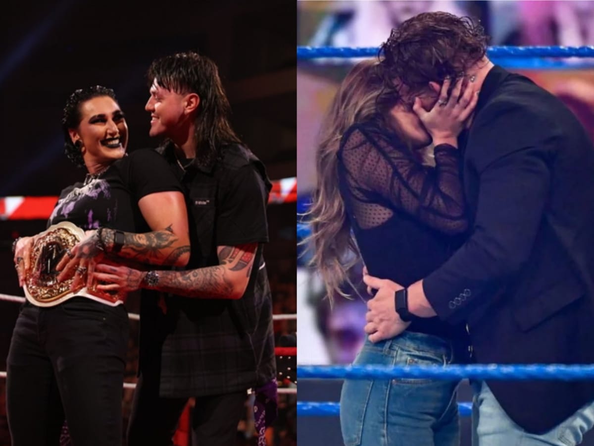 Is Dominik Mysterio taking revenge on Buddy Mathews by dating his real-life girlfriend, Rhea Ripley, in WWE for kissing his sister Aalyah?